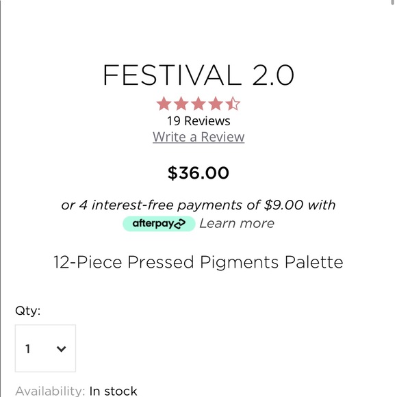Pur Festival 2.0 eyeshadow palette-NEW!! - Picture 5 of 5